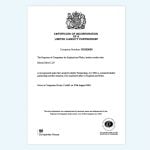 Emailed formation documents