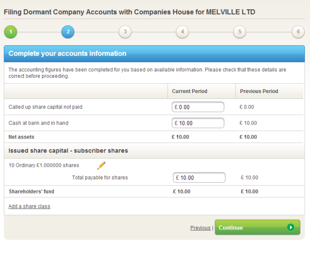 Dormant accounts