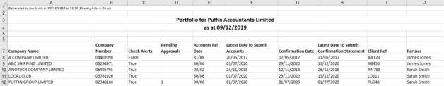 PortfolioScreenReportResults
