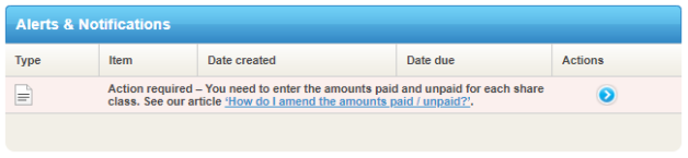 UnpaidShares